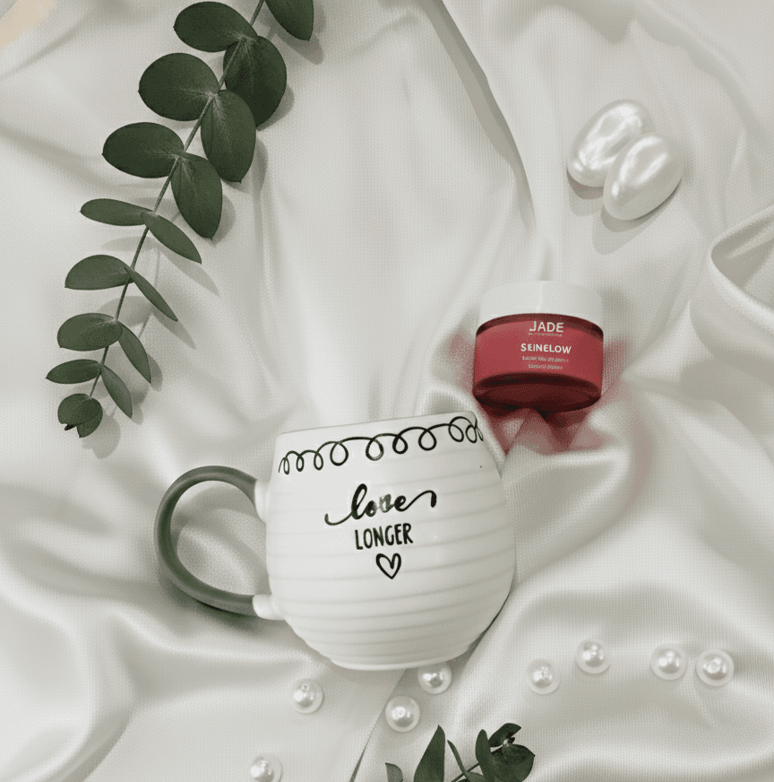 “Love Longer” Minimal Ceramic Mug