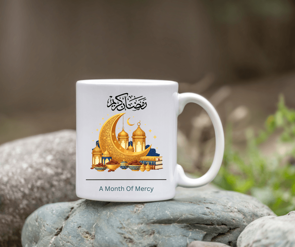 Customized Ramadan Mug β A Month of Mercy Edition π