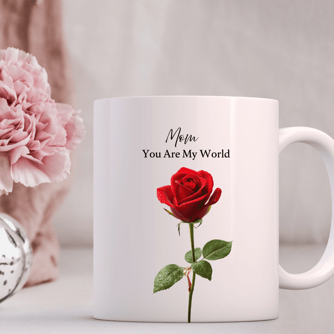 Customized Mother's Day Mug — Personalized Name & Message Mug | Best Gift for Ami