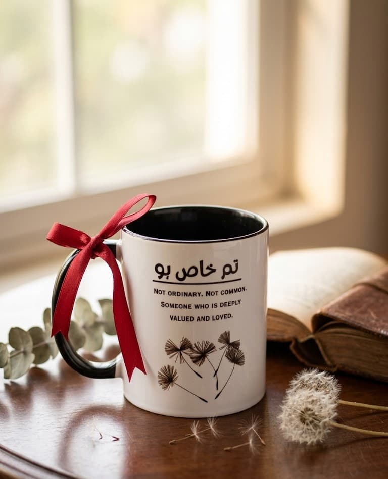 Customized “Tum Khaas Ho” Mug – Personalized Gift ☕🖤